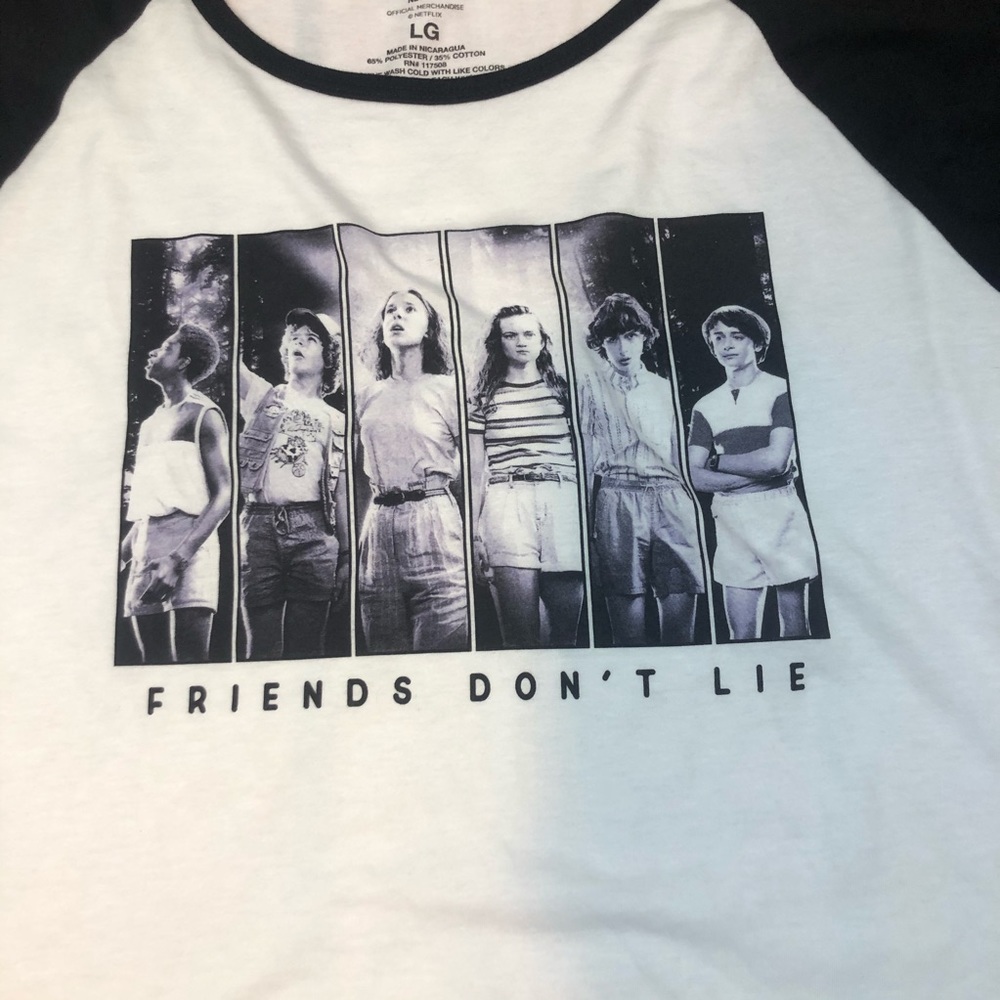 Stranger Things Raglan Tee - image 2